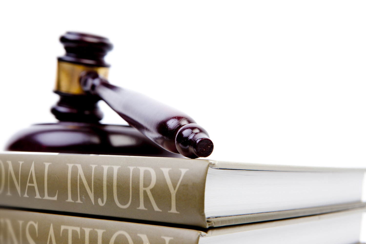 personal injury books gavel