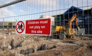 Construction site premises liability new york