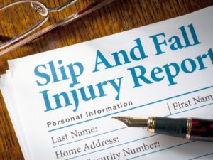 New York Slip and Fall Lawyer Claim Report