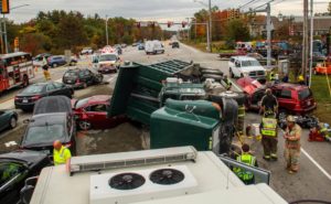 Accidente de camión volquete en Nueva York Abogado